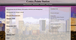 Desktop Screenshot of centrepointestationcondos.com